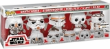 Виниловая фигурка «Funko Pop! Star Wars Holiday: Snowman 5 Pack, Amazon Exclusive»