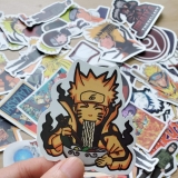 Набор пластиковых стикеров "Naruto"