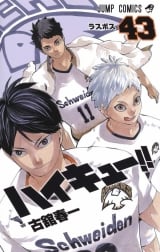 Лицензионная манга на японском языке &laquo;Shueisha Jump Comics Haruichi Furutachi Haikyuu!! 43&raquo;