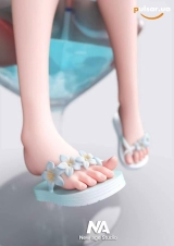 Оригинальная аниме фигурка &laquo;1/6 Scale Ice Cream Cup Yousitiya-Brown Dust-New Age Studio&raquo;