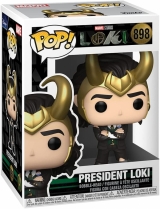 Виниловая фигурка «Funko Pop! Marvel: Loki - President Loki»