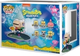 Виниловая фигурка &laquo;Funko POP Rides Deluxe: Spongebob Squarepants - Mermaid Man & Barnacle Boy with Invisible Car&raquo;