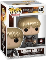 Вінілова фігурка «Pop! Animation: Attack on Titan - Armin Arlelt *Metallic* (Chalice Collectibles Exclusive)»