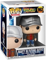 Виниловая фигурка Funko Pop! Movies: Back to The Future - Marty in Future Outfit