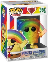 Виниловая фигурка Funko Pop! Animation: Pride 2020 - Spongebob (Rainbow)