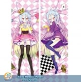 Оригинальная Японская Дакимакура (подушка для объятий)  150 см NO GAME NO LIFE&nbsp; - Shiro