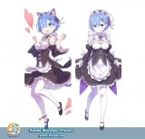 Оригінальна Японська дакімакура (подушка для обіймів) 150 см  Re:Zero - Rem tape VI