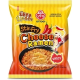 Корейська локшина &laquo;швидкого приготування Ottogi Stir-Fry Рамен з сиром гострий 130 г &raquo;