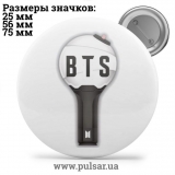 Значок BTS logo (БТС логотип) tape 32