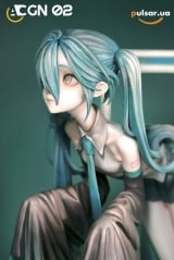 Оригинальная аниме фигурка &laquo;1/7 Scale Ghost Hatsune Miku-Vocaloid-ACGN 02 Studio&raquo;