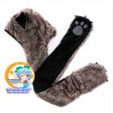 Зверошапка (SpiritHood) модель  Long Wolf Scarves