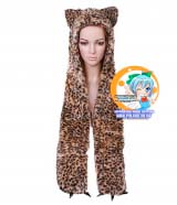 Зверошапка (SpiritHood) модель Long leopard