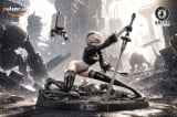 Оригинальная аниме фигурка &laquo;1/6 and 1/4 Scale NieR 2B Apocalyptic Warrior Maiden-NieR:Automata-Star Origin Studio&raquo;