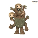 Виниловая фигурка &laquo;Funko POP! &bull; SUPER &bull; The Lord of the Rings ◉ Treebeard with Merry & Pippin №1579&raquo;