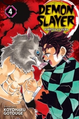 Манга на англійській мові «Demon Slayer: Kimetsu no Yaiba, Vol. 4»