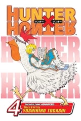 Манга на англійській мові &laquo;Hunter x Hunter, Vol. 4&raquo;