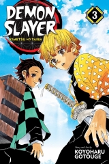 Манга на англійській мові &laquo;Demon Slayer: Kimetsu no Yaiba, Vol. 3&raquo;