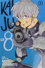 Манга на англійській мові &laquo;Kaiju No. 8, Vol. 2&raquo;