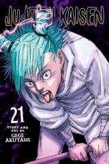 Манга на англійській мові &laquo;Jujutsu Kaisen&raquo;  Vol. 21