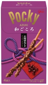 Палочки  Glico Pocky  Hokkaido Azuki Сладкие бобы Адзуки