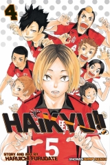 Манга на английском языке &laquo;Haikyu!!&raquo; vol.4