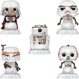 Виниловая фигурка &laquo;Funko Pop! Star Wars Holiday: Snowman 5 Pack, Amazon Exclusive&raquo;