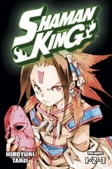Манга на английском языке &laquo;SHAMAN KING Omnibus 1 (Vol. 1-3)&raquo;