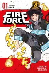 Манга на английском языке &laquo;Fire Force&raquo; vol.1
