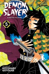 Манга на английском языке «Demon Slayer: Kimetsu no Yaiba, Vol. 5»