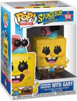 Вінілова фігурка Funko Pop! Animation: Spongebob Movie - Spongebob in Camping Gear