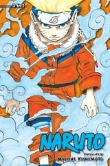 Манга на английском языке &laquo;Naruto: 3-in-1 Edition, Vol. 1&raquo;
