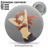 Значок Евангелион ( Neon Genesis Evangelion ) tape 05
