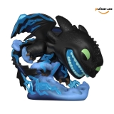 Виниловая фигурка  &laquo;Funko POP! &bull; Amazon Exclusive&bull; How to Train Your Dragon ◉ Premium Toothless (Lightning) № 1872&raquo;