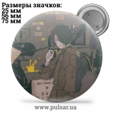 Значок Обещанный Неверленд (The Promised Neverland) tape 14