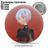 Значок Евангелион (Neon Genesis Evangelion) tape 10