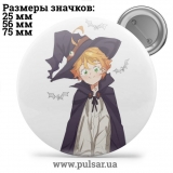 Значок Обещанный Неверленд (The Promised Neverland) tape 61