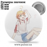 Значок Обещанный Неверленд (The Promised Neverland) tape 62