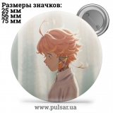 Значок Обещанный Неверленд (The Promised Neverland) tape 90