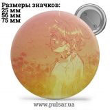 Значок Обещанный Неверленд (The Promised Neverland) tape 124