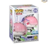 Вінілова фігурка &laquo;Funko POP! &bull; Plus &bull; Re:ZERO &minus; Starting Life in Another World ◉ Ram (Wind Magic) (Glow) №2116&raquo;