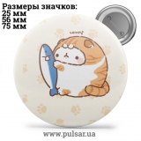 Значок Мемні Коти - Memes Cats tape 121