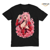 Футболка &laquo;Ahegao Collection ☀Darling in the FranXX ➤ Zero Two&raquo;