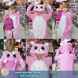 Кигуруми (Пижама в стиле аниме) "Mouse in Love.Pink"