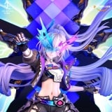 Оригинальная аниме фигурка &laquo;Hakimi Studio - Silver Wolf LV.999 Honkai: Star Rail&raquo;
