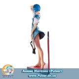 Оригінальна аніме фігурка Evangelion New Movie Ver. School Uniform Ayanami Rei EX Figure / Sega (Game Prize)