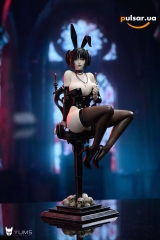 Оригинальная аниме фигурка &laquo;YUMS-Collectors Studio - Mikasa Ackerman Gothic Bunny Girl Attack On Titan&raquo;