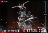 Оригинальная аниме фигурка &laquo;0715 Studio - Denji vs Devil of the Knife Chainsaw Man&raquo;