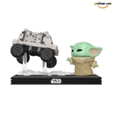 Виниловая фигурка  &laquo;Funko POP! &bull; Moment  &bull; Star Wars ◉ Grogu with Polar Mouse Droid № 840&raquo;