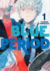 Манга на английском языке &laquo;Blue Period 1&raquo;