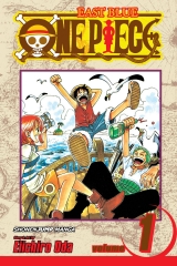 Манга на английском языке «One Piece, Vol. 1»